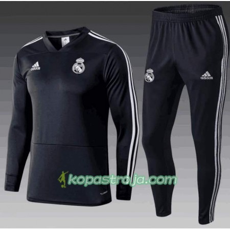 Real Madrid Tränings Sweatshirtställ Svart 2018/19